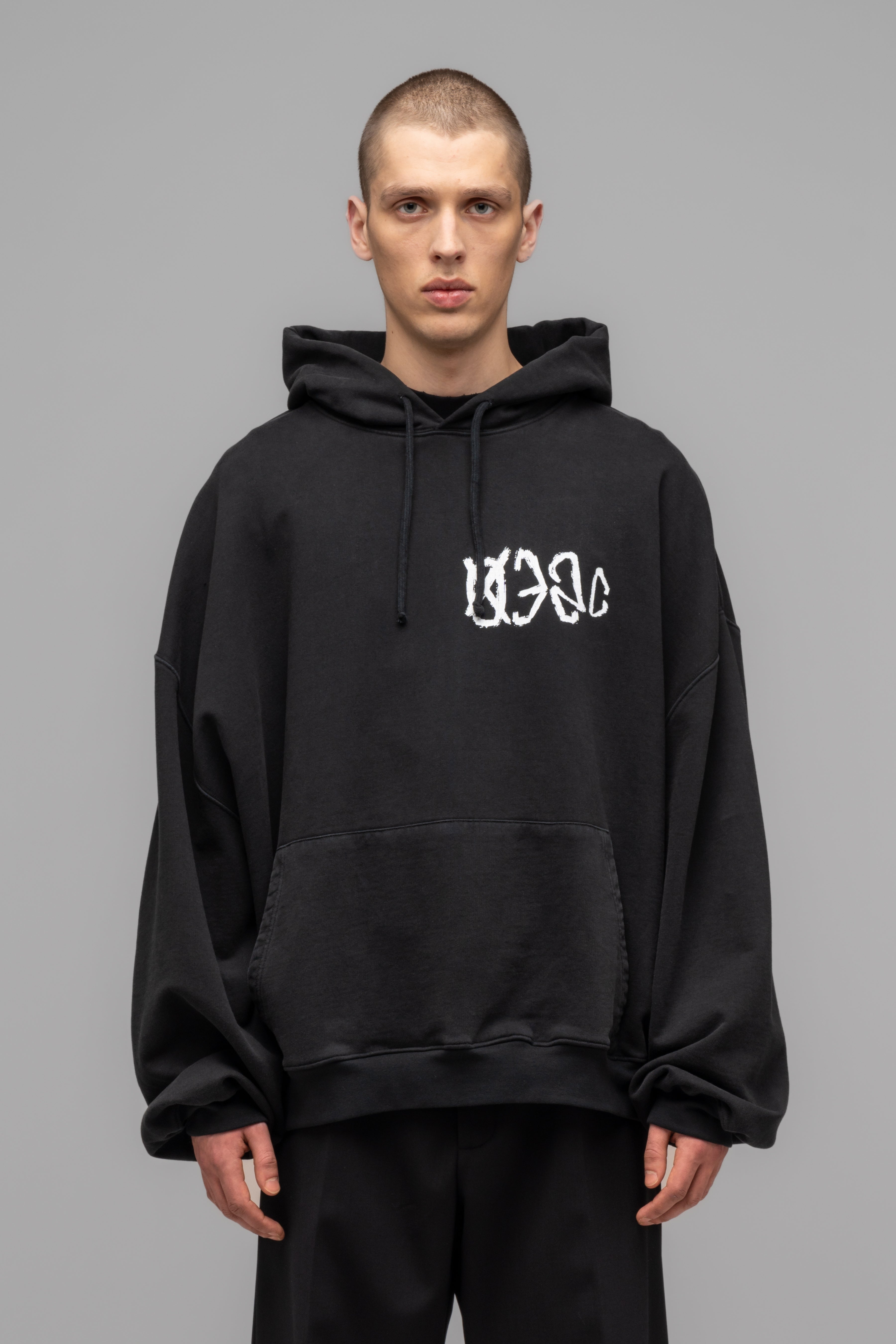 "SOS" BUBBLE HOODIE - 032c