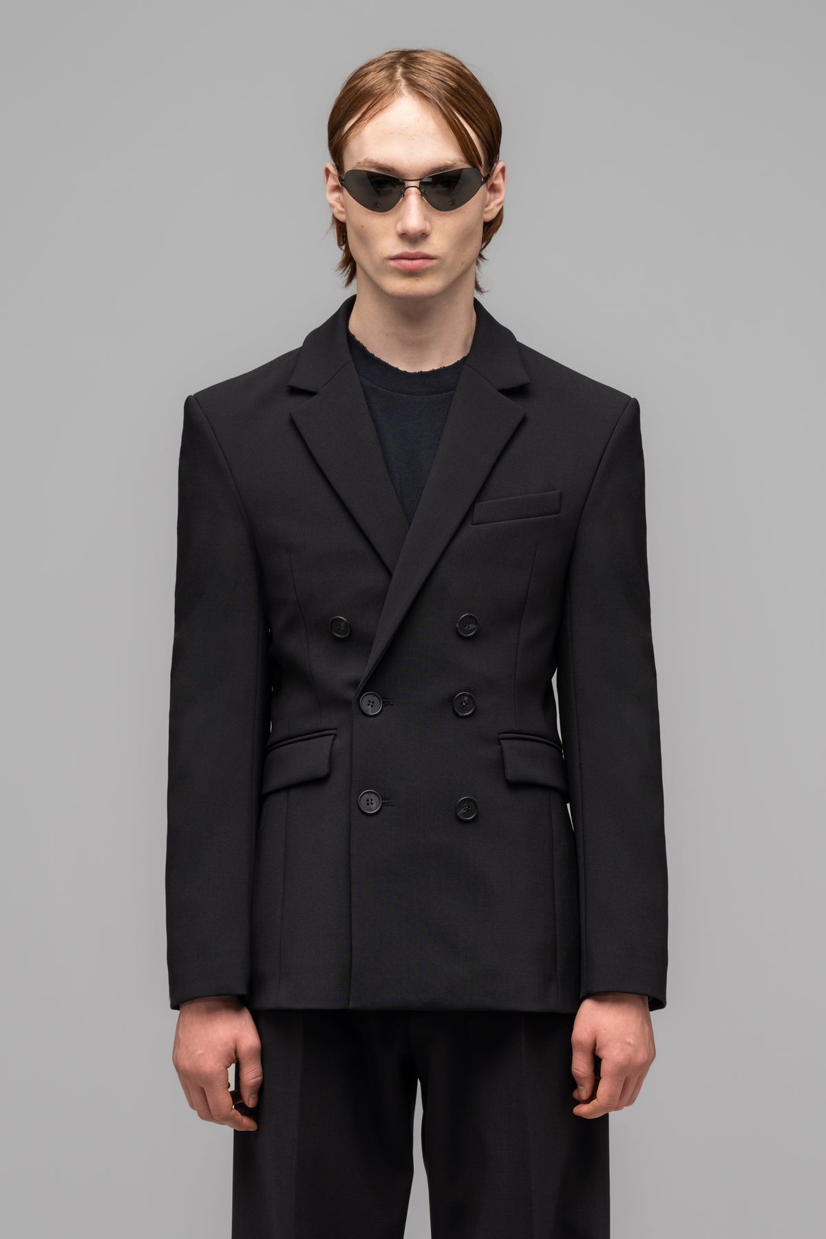 "PORTRAIT" DOUBLE BREASTED SUIT JACKET