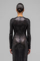 "IRENE" SEQUINNED EVENING DRESS
