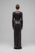 "IRENE" SEQUINNED EVENING DRESS