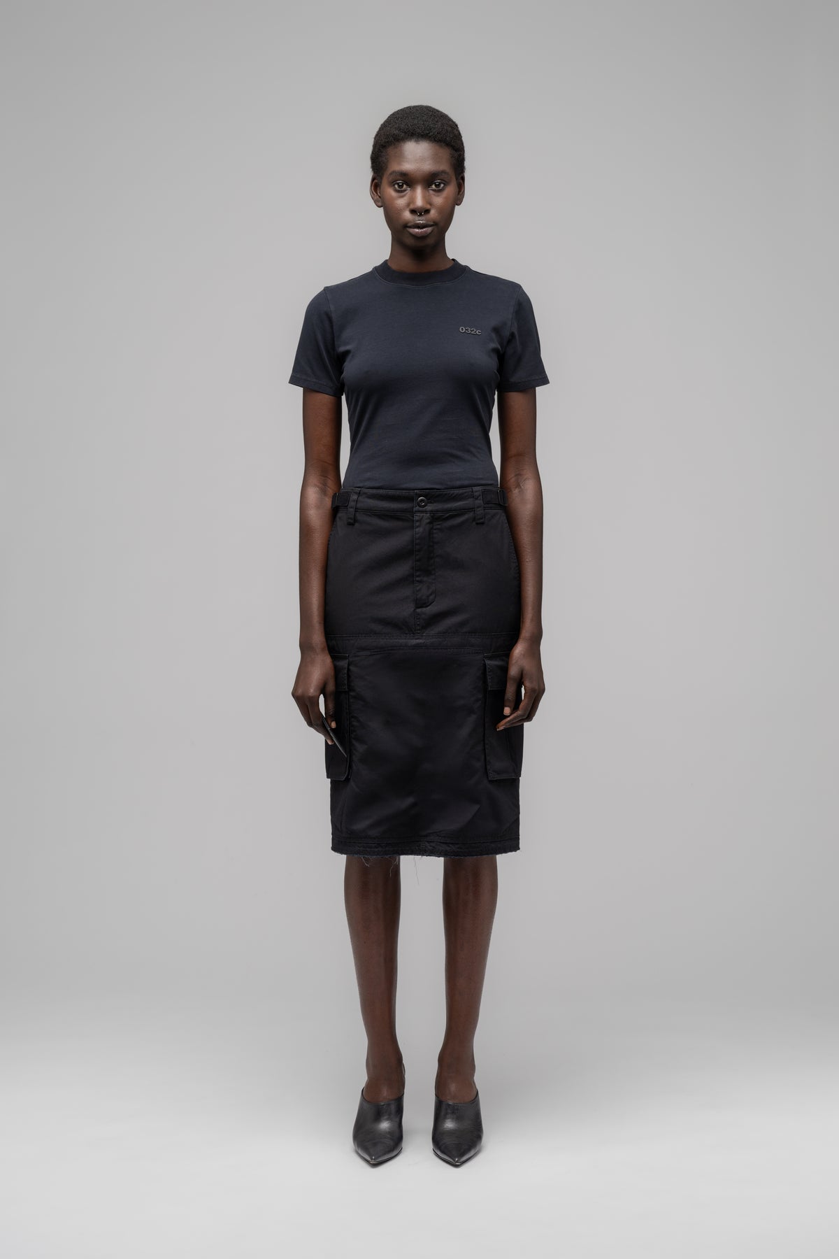 "REALIST" CARGO SKIRT