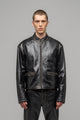 "UMA" LEATHER BIKER JACKET
