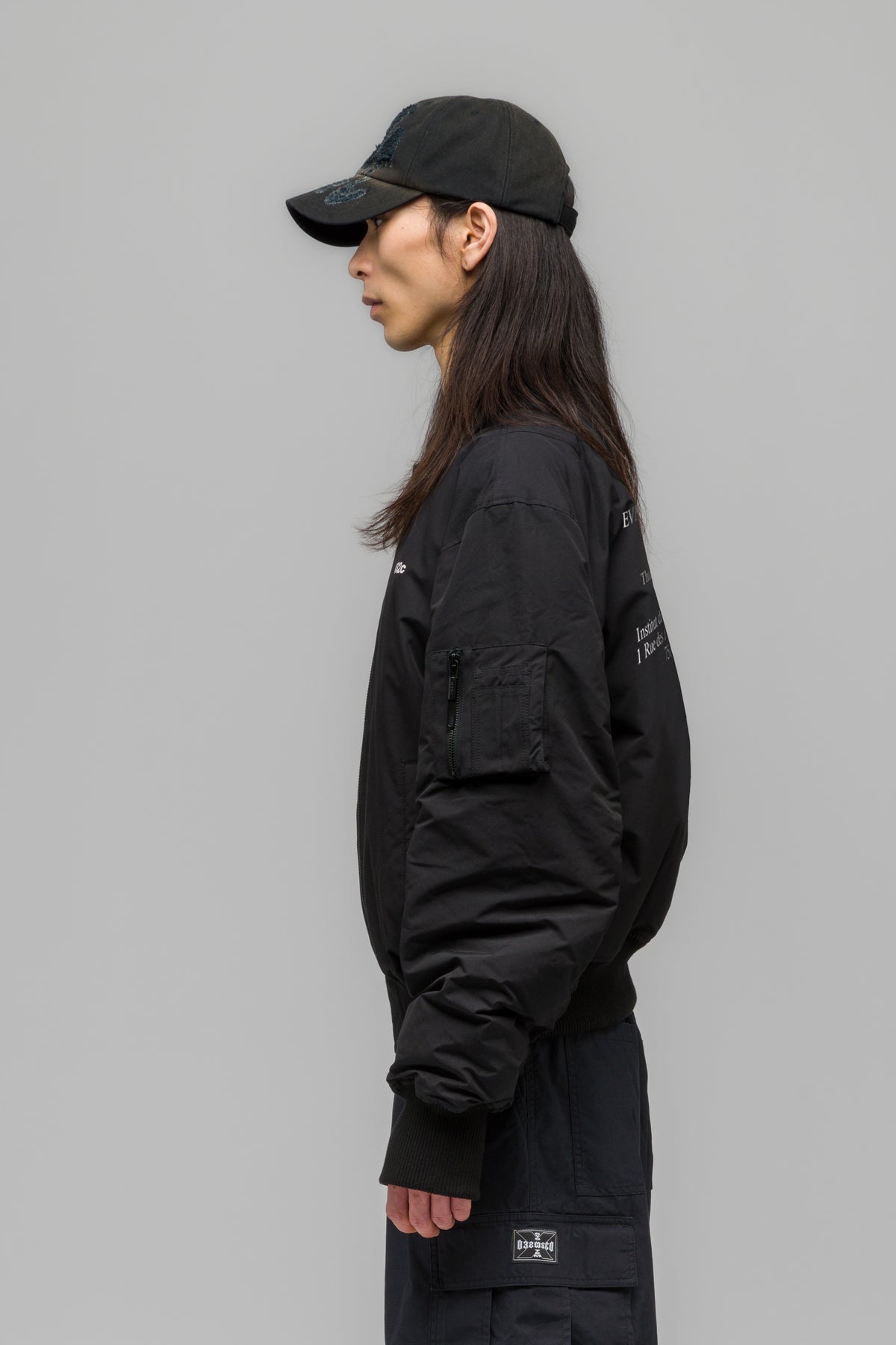 "GUEST LIST" CLASSIC BOMBER JACKET