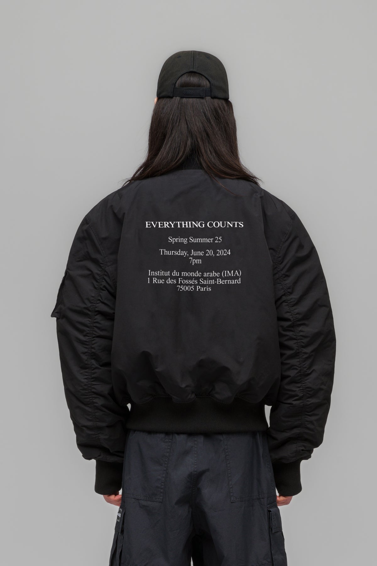 "GUEST LIST" CLASSIC BOMBER JACKET