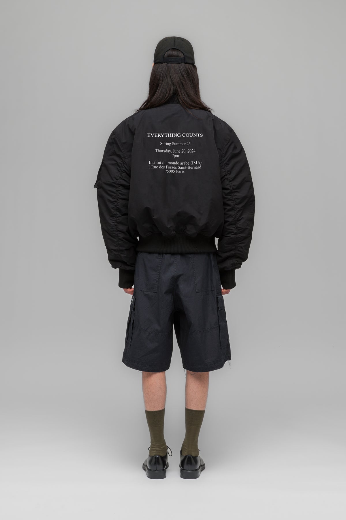 "GUEST LIST" CLASSIC BOMBER JACKET