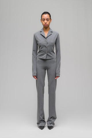 TRAPEZE TOO-TIGHT WOOL SUIT JACKET