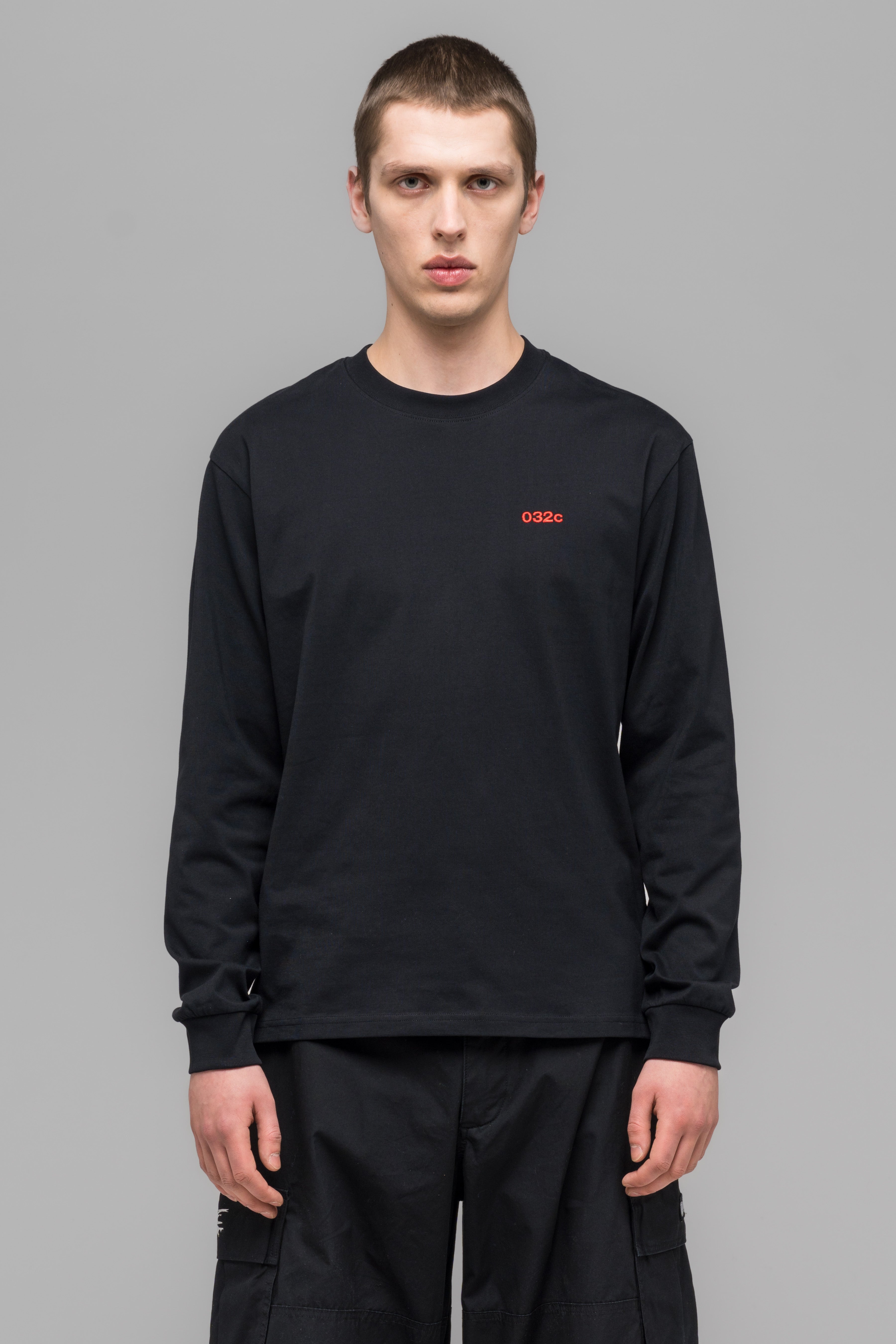 032c Classics GOTS Longsleeve Black