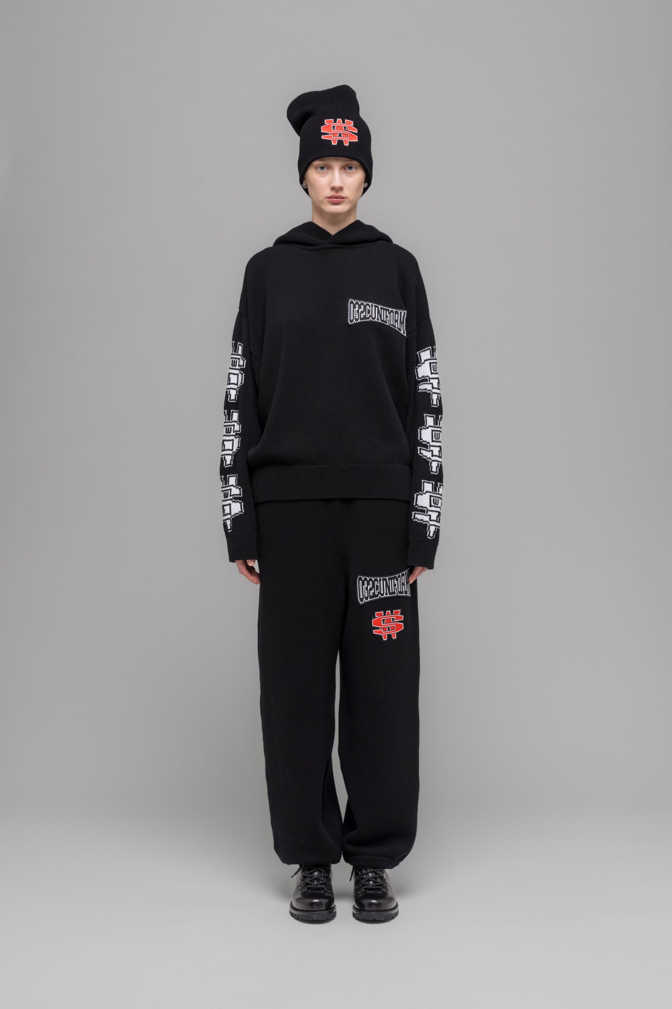 "ONE DOLLAR BILL" KNIT HOODIE