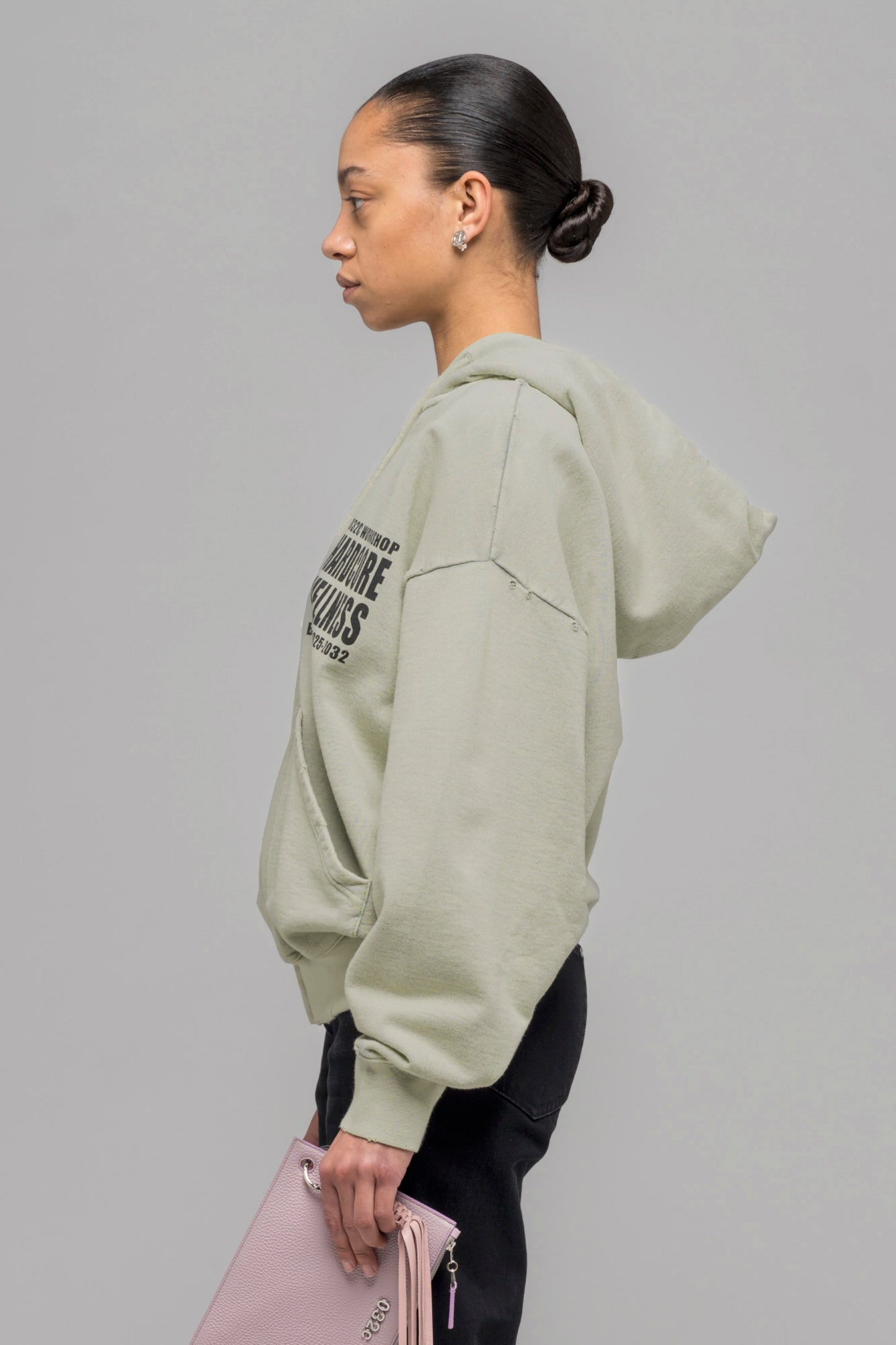 "HARDCORE WELLNESS" ZIP-UP