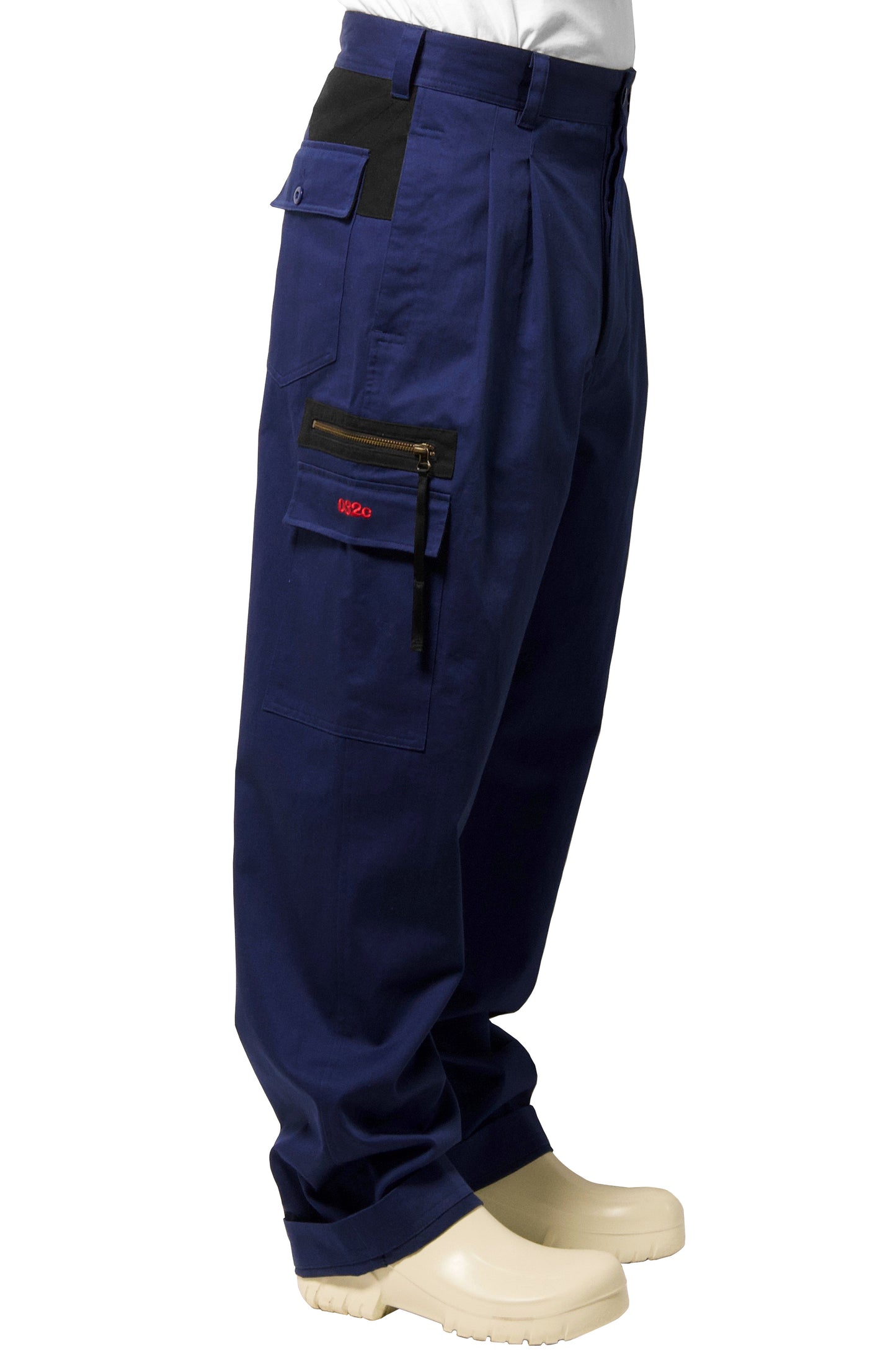 032c WWB “Chevignon by 032c” Hunting Pants Blue - 032c